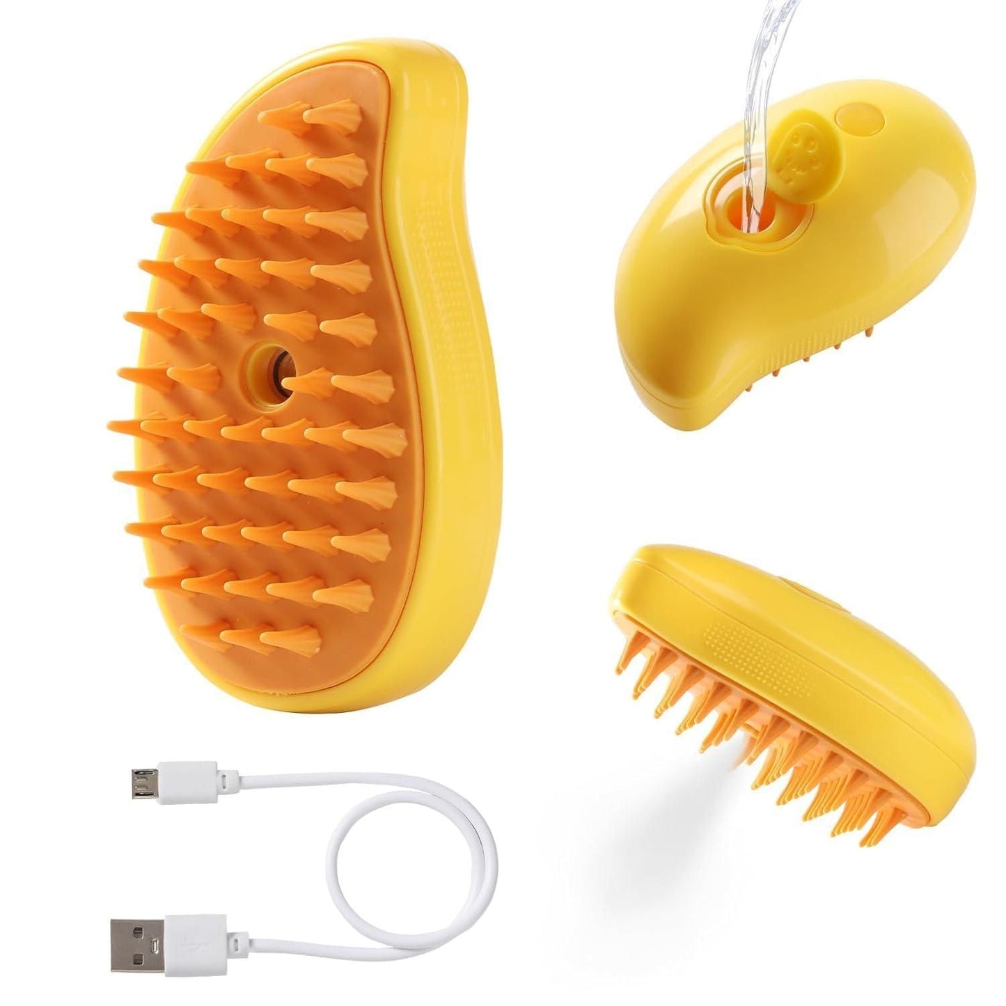 Steaming Pet Hairbrush